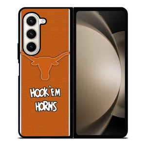 TEXAS LONGHORNS FOOTBALL SLOGAN Samsung Galaxy Z Fold 5 Case Cover TEXAS LONGHORNS FOOTBALL SLOGAN Samsung Galaxy Z Fold 5 Case Cover