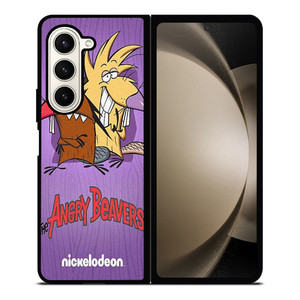 THE ANGRY BEAVERS NICKLODEON CARTOON Samsung Galaxy Z Fold 5 Case Cover THE ANGRY BEAVERS NICKLODEON CARTOON Samsung Galaxy Z Fold 5 Case Cover