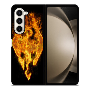 THE ELDER SCROLLS SKYRIM FIRE SIGN Samsung Galaxy Z Fold 5 Case Cover THE ELDER SCROLLS SKYRIM FIRE SIGN Samsung Galaxy Z Fold 5 Case Cover