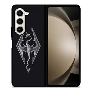 THE ELDER SCROLLS SKYRIM FLAT LOGO Samsung Galaxy Z Fold 5 Case Cover