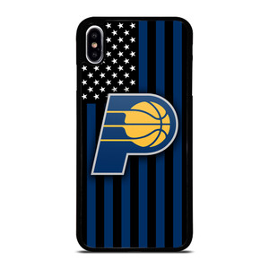 INDIANA PACERS NBA USA FLAG iPhone XS Max Case Cover