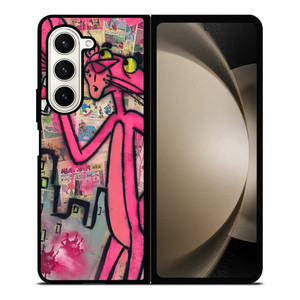THE PINK PANTHER ART Samsung Galaxy Z Fold 5 Case Cover THE PINK PANTHER ART Samsung Galaxy Z Fold 5 Case Cover