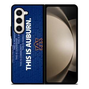 THIS IS AUBURN TIGERS FOOTBALL Samsung Galaxy Z Fold 5 Case Cover THIS IS AUBURN TIGERS FOOTBALL Samsung Galaxy Z Fold 5 Case Cover