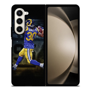 TODD GURLEY LOS ANGELES RAMS Samsung Galaxy Z Fold 5 Case Cover