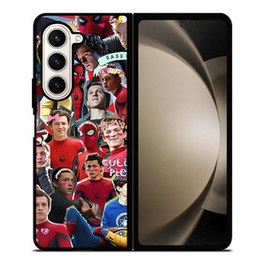 TOM HOLLAND SPIDERMAN COLLAGE Samsung Galaxy Z Fold 5 Case Cover TOM HOLLAND SPIDERMAN COLLAGE Samsung Galaxy Z Fold 5 Case Cover