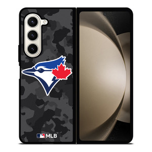 TORONTO BLUE JAYS BASEBALL BLACK CAMO Samsung Galaxy Z Fold 5 Case Cover