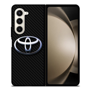 TOYOTA MOTOR CARBON FIBER Samsung Galaxy Z Fold 5 Case Cover TOYOTA MOTOR CARBON FIBER Samsung Galaxy Z Fold 5 Case Cover