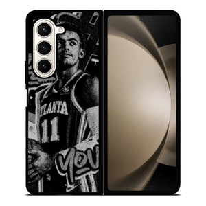 TRAE YOUNG ATLANTA HAWKS 3 Samsung Galaxy Z Fold 5 Case Cover TRAE YOUNG ATLANTA HAWKS 3 Samsung Galaxy Z Fold 5 Case Cover