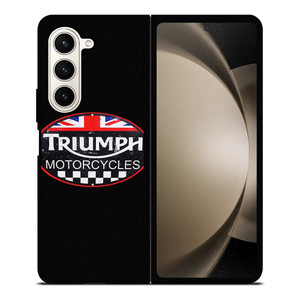 TRIUMPH MOTORCYCLES BADGE Samsung Galaxy Z Fold 5 Case Cover TRIUMPH MOTORCYCLES BADGE Samsung Galaxy Z Fold 5 Case Cover