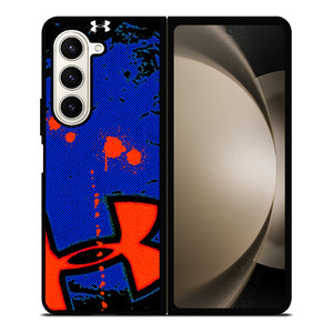 UNDER ARMOUR ORANGE BLUE LOGO Samsung Galaxy Z Fold 5 Case Cover