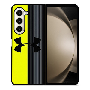 UNDER ARMOUR YELLOW STRIPE Samsung Galaxy Z Fold 5 Case Cover