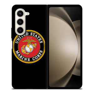 UNITED STATES MARINE CORPS LOGO Samsung Galaxy Z Fold 5 Case Cover