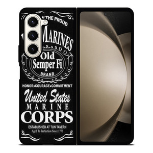 UNITED STATES US MARINE CORPS Samsung Galaxy Z Fold 5 Case Cover UNITED STATES US MARINE CORPS Samsung Galaxy Z Fold 5 Case Cover