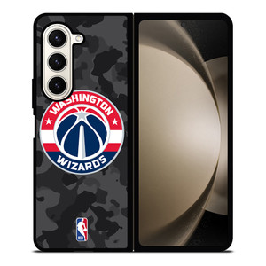 WASHINGTON WIZARDS BLACK CAMO Samsung Galaxy Z Fold 5 Case Cover WASHINGTON WIZARDS BLACK CAMO Samsung Galaxy Z Fold 5 Case Cover