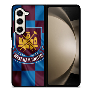 WEST HAM UNITED FOOTBALL 2 Samsung Galaxy Z Fold 5 Case Cover WEST HAM UNITED FOOTBALL 2 Samsung Galaxy Z Fold 5 Case Cover