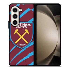 WEST HAM UNITED FOOTBALL Samsung Galaxy Z Fold 5 Case Cover WEST HAM UNITED FOOTBALL Samsung Galaxy Z Fold 5 Case Cover