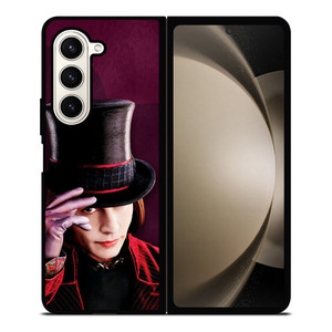 WILLY WONKA JOHNNY DEPP 2 Samsung Galaxy Z Fold 5 Case Cover WILLY WONKA JOHNNY DEPP 2 Samsung Galaxy Z Fold 5 Case Cover