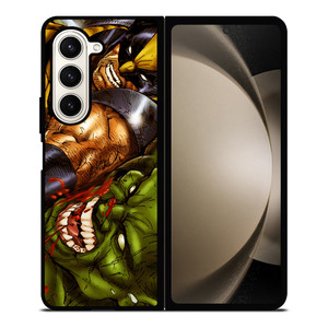 WOLVERINES VS HULK Samsung Galaxy Z Fold 5 Case Cover WOLVERINES VS HULK Samsung Galaxy Z Fold 5 Case Cover