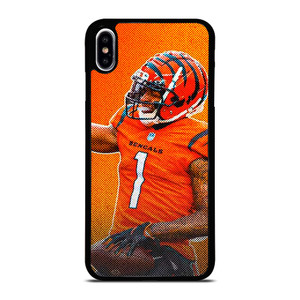 JAMARR CHASE CINCINNATI BENGALS NFL FOOTBALL 2 iPhone XS Max Case Cover JAMARR CHASE CINCINNATI BENGALS NFL FOOTBALL 2 iPhone XS Max Case Cover