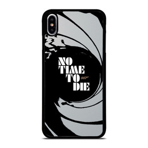 JAMES BOND 007 NO TIME TO DIE LOGO iPhone XS Max Case Cover JAMES BOND 007 NO TIME TO DIE LOGO iPhone XS Max Case Cover