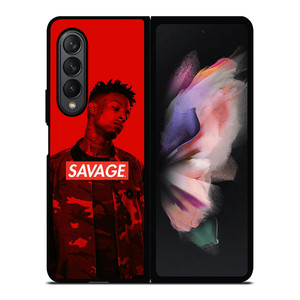 21 SAVAGE RAPPER Samsung Galaxy Z Fold 3 Case Cover