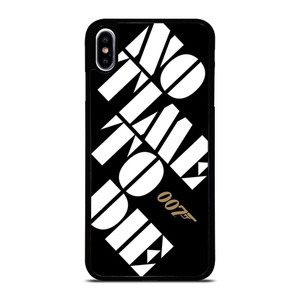 JAMES BOND NO TIME TO DIE iPhone XS Max Case Cover JAMES BOND NO TIME TO DIE iPhone XS Max Case Cover