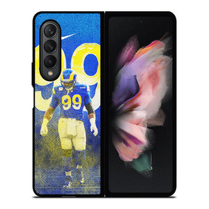 AARON DONALD 99 LOS ANGELES RAMS NFL FOOTBALL Samsung Galaxy Z Fold 3 Case Cover AARON DONALD 99 LOS ANGELES RAMS NFL FOOTBALL Samsung Galaxy Z Fold 3 Case Cover