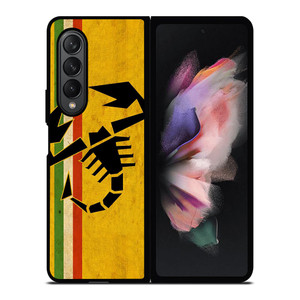 ABARTH LOGO Samsung Galaxy Z Fold 3 Case Cover ABARTH LOGO Samsung Galaxy Z Fold 3 Case Cover
