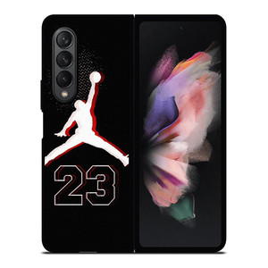 AIR JORDAN 23 GLITCH Samsung Galaxy Z Fold 3 Case Cover AIR JORDAN 23 GLITCH Samsung Galaxy Z Fold 3 Case Cover