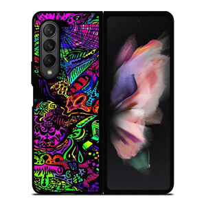 ALICE IN WONDERLAND TRIPPY PSYCHEDELIC Samsung Galaxy Z Fold 3 Case Cover ALICE IN WONDERLAND TRIPPY PSYCHEDELIC Samsung Galaxy Z Fold 3 Case Cover