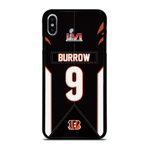 JOE BURROW CINCINNATI BENGALS NFL SUPER BOWL LVI iPhone XS Max Case Cover JOE BURROW CINCINNATI BENGALS NFL SUPER BOWL LVI iPhone XS Max Case Cover