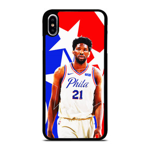 JOEL EMBIID PHILADELPHIA SIXERS 2 iPhone XS Max Case Cover JOEL EMBIID PHILADELPHIA SIXERS 2 iPhone XS Max Case Cover
