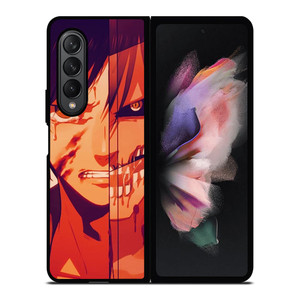 ATTACK ON TITAN EREN YEAGER ANIME Samsung Galaxy Z Fold 3 Case Cover