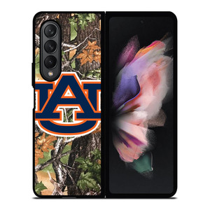 AUBURN TIGERS CAMO LEAF Samsung Galaxy Z Fold 3 Case Cover AUBURN TIGERS CAMO LEAF Samsung Galaxy Z Fold 3 Case Cover