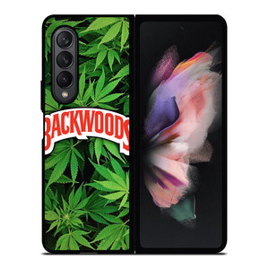 BACKWOODS CIGARETTES MARIJUANA Samsung Galaxy Z Fold 3 Case Cover