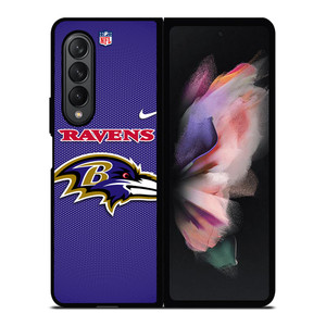 BALTIMORE RAVENS NFL FOOTBALL NIKE Samsung Galaxy Z Fold 3 Case Cover BALTIMORE RAVENS NFL FOOTBALL NIKE Samsung Galaxy Z Fold 3 Case Cover