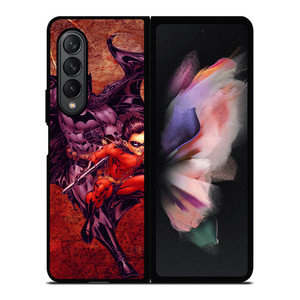BATMAN AND ROBIN DC SUPERHERO Samsung Galaxy Z Fold 3 Case Cover BATMAN AND ROBIN DC SUPERHERO Samsung Galaxy Z Fold 3 Case Cover