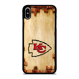 KANSAS CITY CHIEFS NFL FOOTBALL BRICKED iPhone XS Max Case Cover