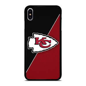KANSAS CITY CHIEFS NFL FOOTBALL LOGO iPhone XS Max Case Cover