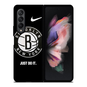 BROOKLYN NETS NBA BASKETBALL LOGO 3 Samsung Galaxy Z Fold 3 Case Cover BROOKLYN NETS NBA BASKETBALL LOGO 3 Samsung Galaxy Z Fold 3 Case Cover