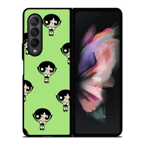 BUTTERCUP POWERPUFF GIRLS PATTERN Samsung Galaxy Z Fold 3 Case Cover
