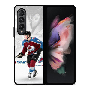 CALE MAKAR COLORADO AVALANCHE HOCKEY Samsung Galaxy Z Fold 3 Case Cover