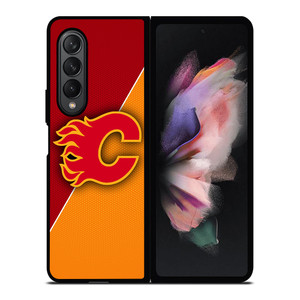 CALGARY FLAMES NHL HOCKEY LOGO Samsung Galaxy Z Fold 3 Case Cover