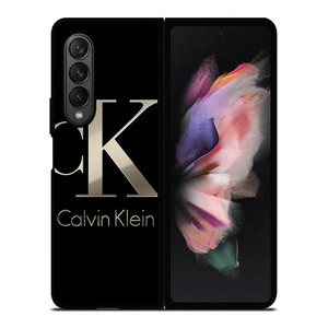 CALVIN KLEIN METAL LOGO Samsung Galaxy Z Fold 3 Case Cover CALVIN KLEIN METAL LOGO Samsung Galaxy Z Fold 3 Case Cover