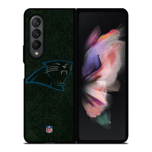 CAROLINA PANTHERS FOOTBALL NFL Samsung Galaxy Z Fold 3 Case Cover CAROLINA PANTHERS FOOTBALL NFL Samsung Galaxy Z Fold 3 Case Cover
