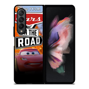 CARS ON THE ROAD DISNEY Samsung Galaxy Z Fold 3 Case Cover CARS ON THE ROAD DISNEY Samsung Galaxy Z Fold 3 Case Cover