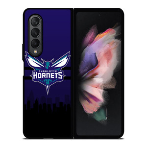 CHARLOTTE HORNETS NBA SKYLINE Samsung Galaxy Z Fold 3 Case Cover