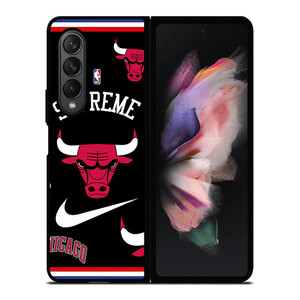 CHICAGO BULLS NBA X SUPREME NIKE Samsung Galaxy Z Fold 3 Case Cover CHICAGO BULLS NBA X SUPREME NIKE Samsung Galaxy Z Fold 3 Case Cover