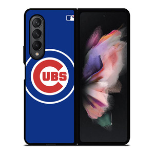 CHICAGO CUBS MLB LOGO Samsung Galaxy Z Fold 3 Case Cover CHICAGO CUBS MLB LOGO Samsung Galaxy Z Fold 3 Case Cover