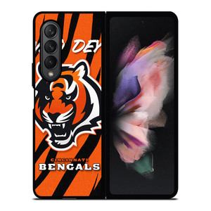 CINCINNATI BENGALS FANS WHO DEY Samsung Galaxy Z Fold 3 Case Cover CINCINNATI BENGALS FANS WHO DEY Samsung Galaxy Z Fold 3 Case Cover